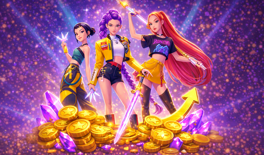 HUNTR/X: Upgrade K-pop Idols Online