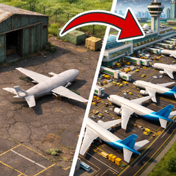 Idle Airplane Factory Tycoon