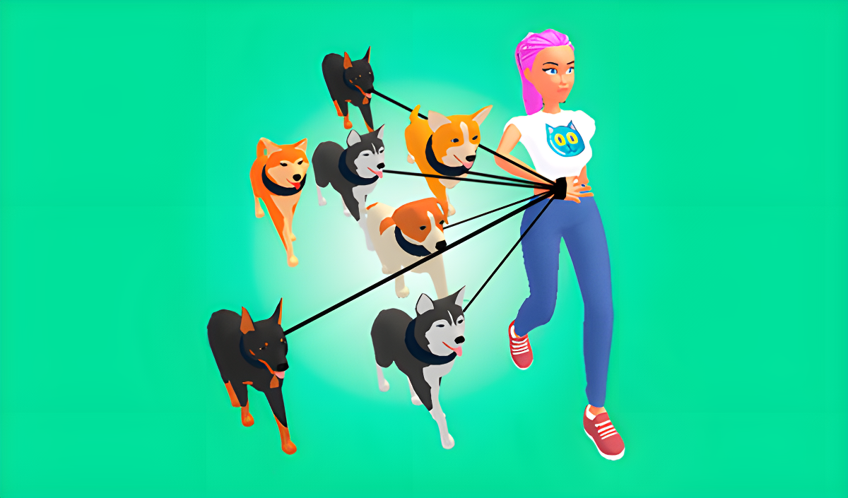 Imagen de portada de Idle dog walk