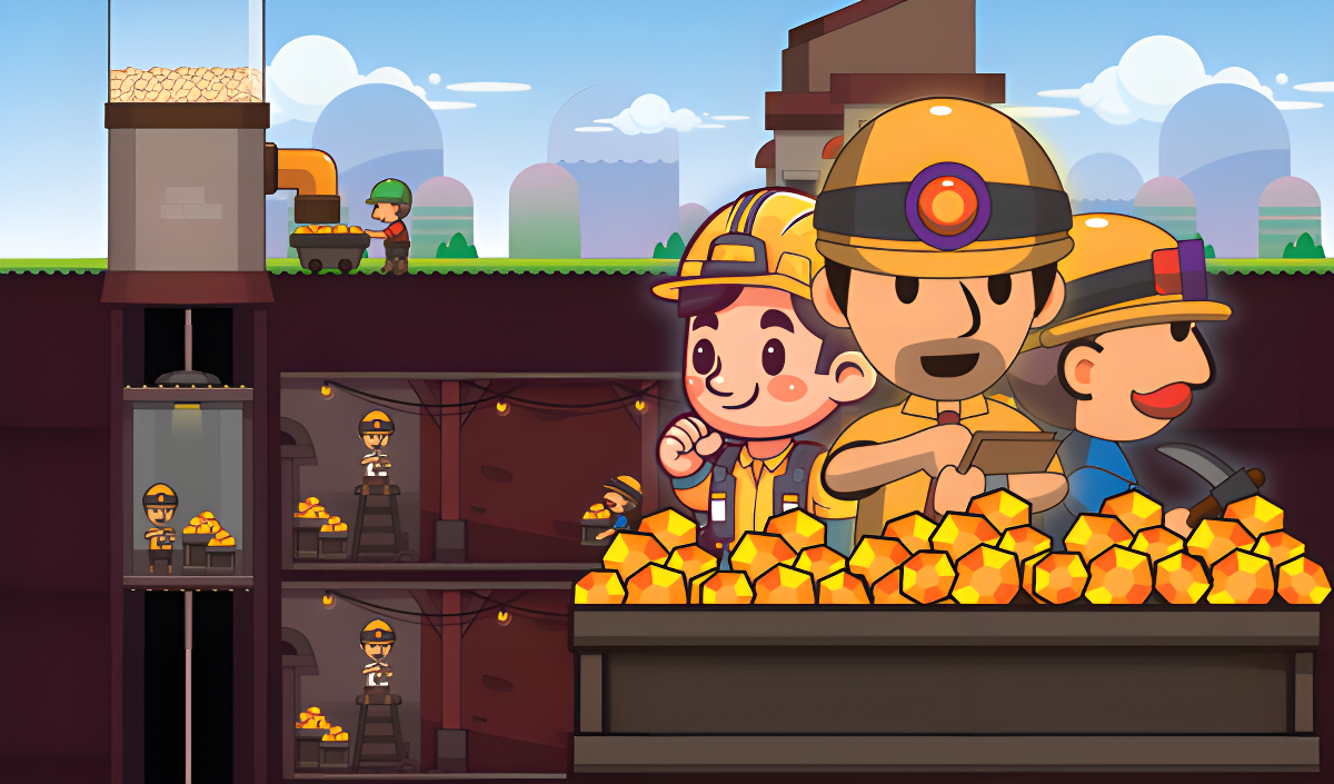 Idle Gold Miner cover art
