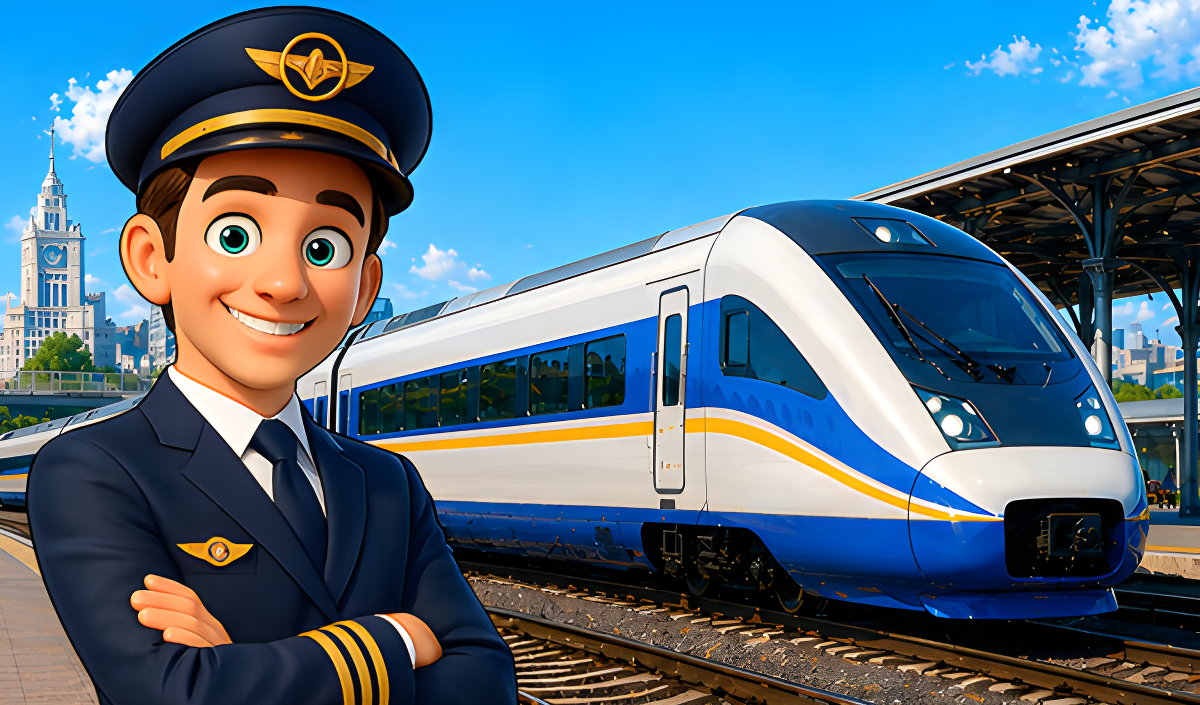 Visuel de Idle Railway Tycoon. Train Empire