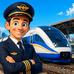 Idle Railway Tycoon. Train Empire