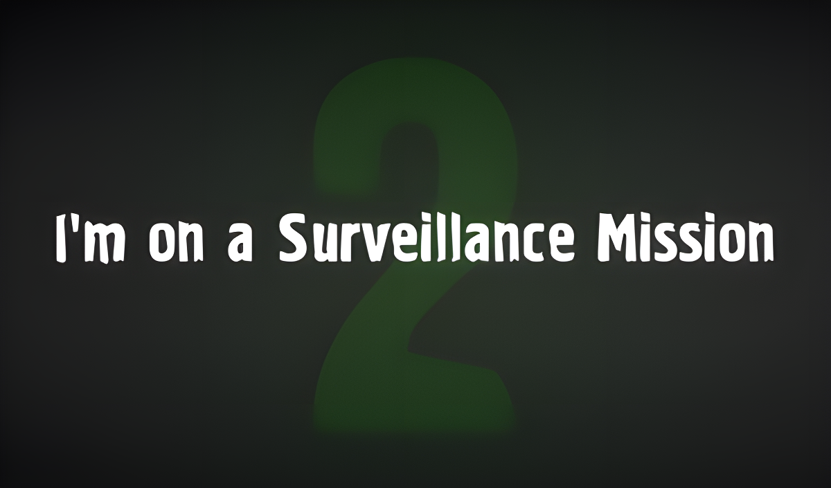 I'm on a Surveillance Mission 2