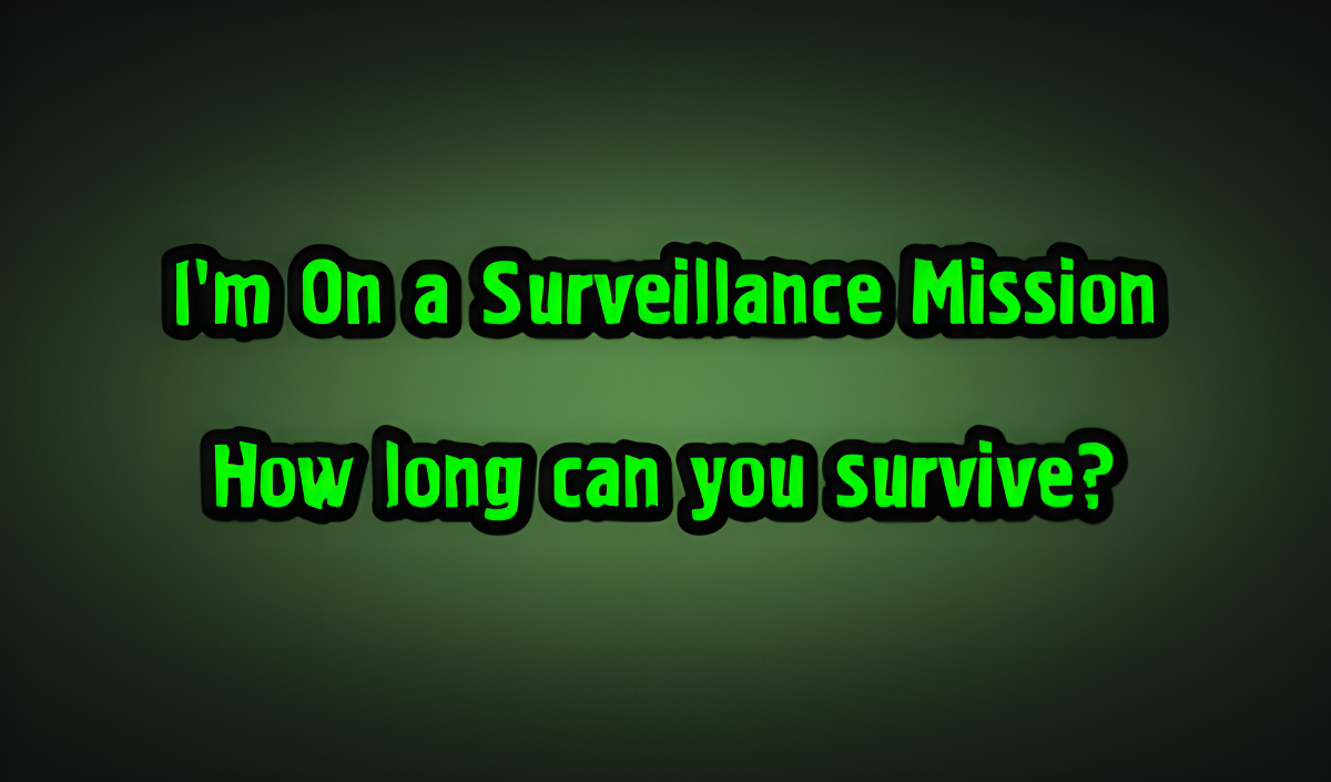 Arte da capa de I'm on a Surveillance Mission