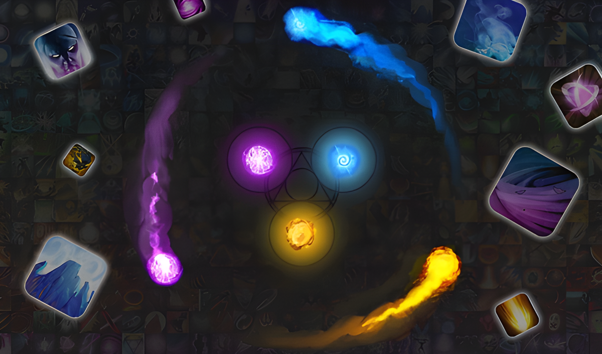 Visuel de Invoker spells training