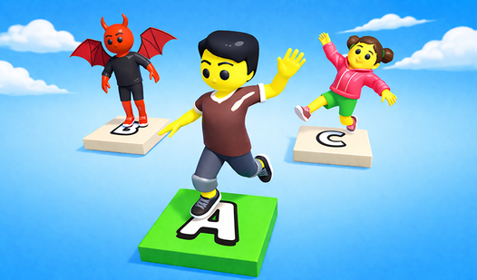 Jump on the Letters! Learn to Type!