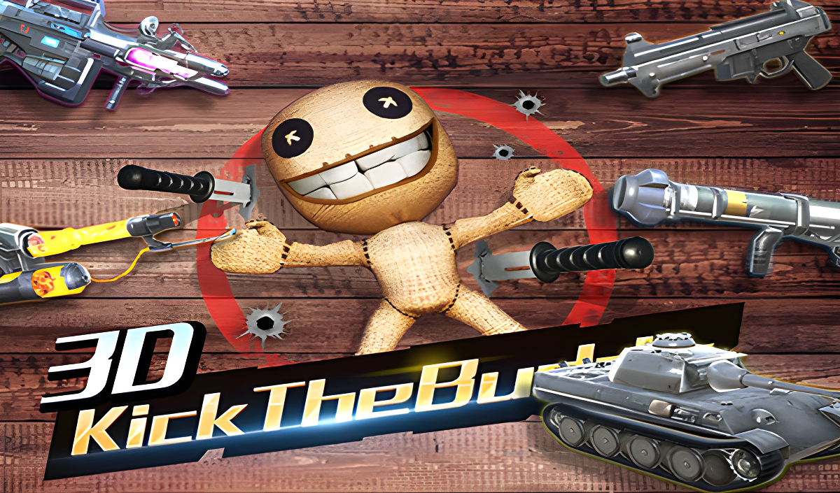 Arte da capa de Kick the Buddy 3D
