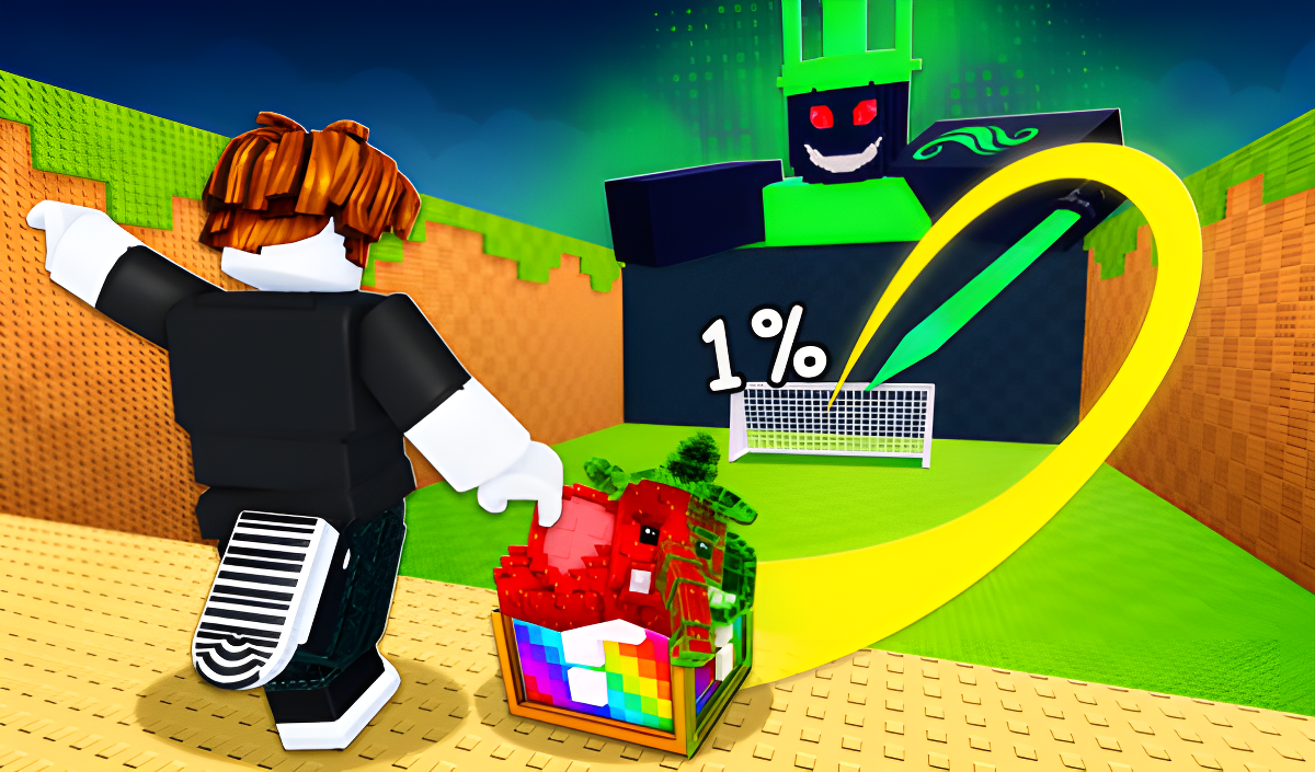 Kick the Lucky Blocks - Escape the Tsunami! cover art