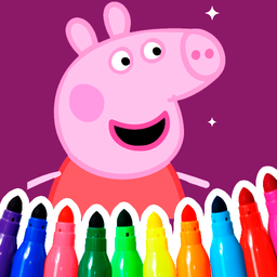 Kids Coloring Book: Peppa Pig