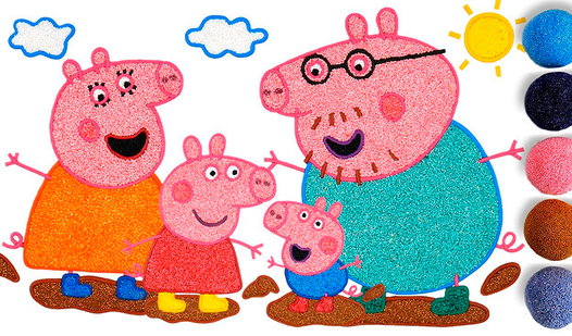 Kids Coloring Book: Peppa Pig