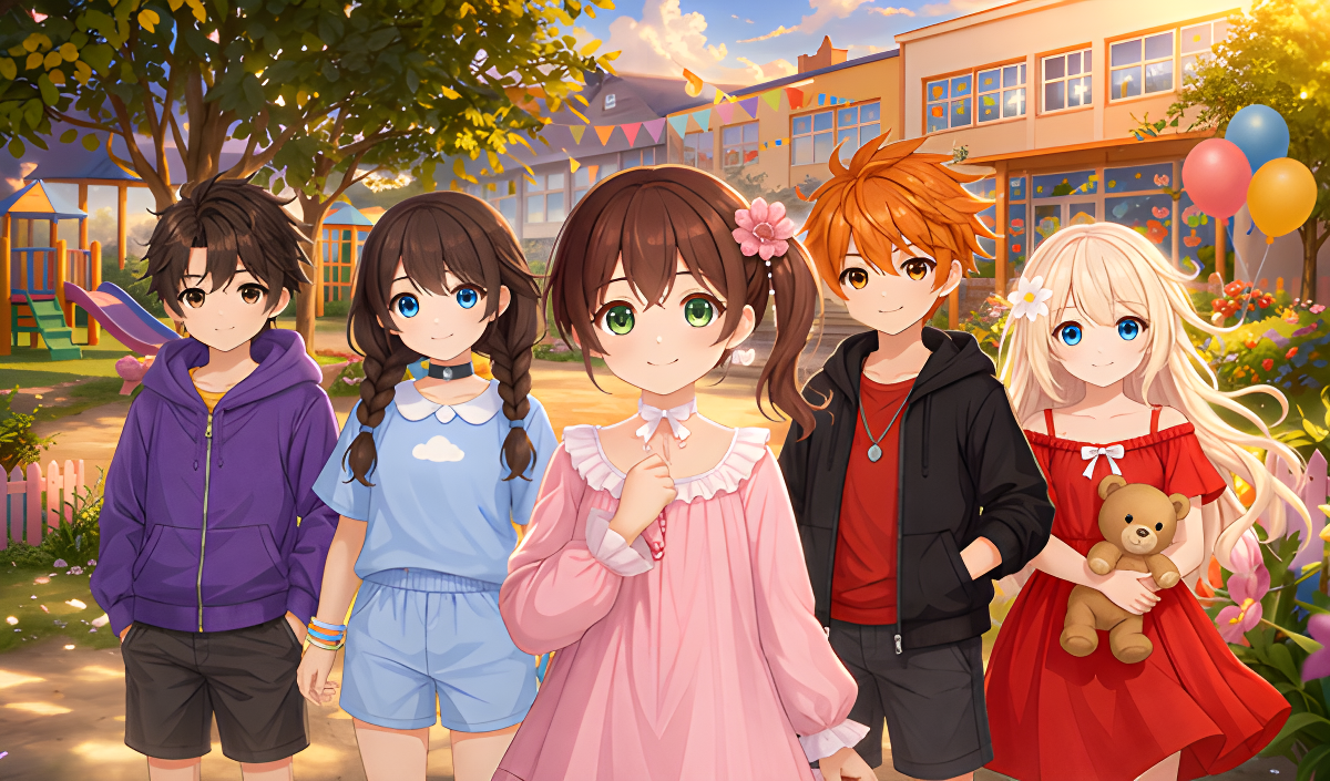 Arte da capa de Kindergarten story