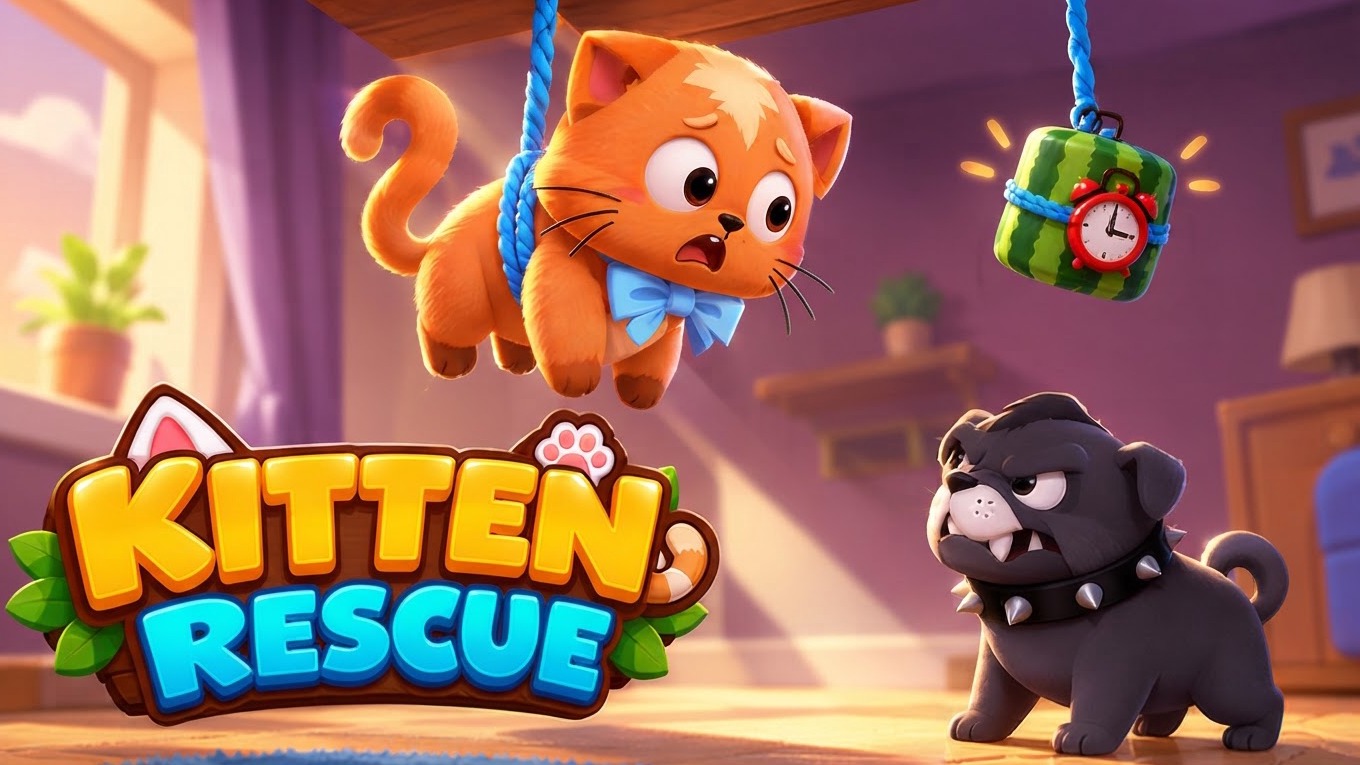 Arte da capa de Kitten Rescue