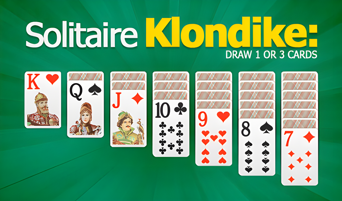 Imagen de portada de Solitario Klondike: 1 o 3 cartas