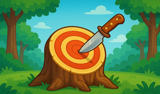 Knife Throwing 2D