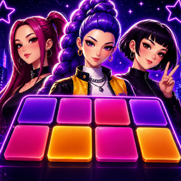 K-pop. 2048 with the Huntrix