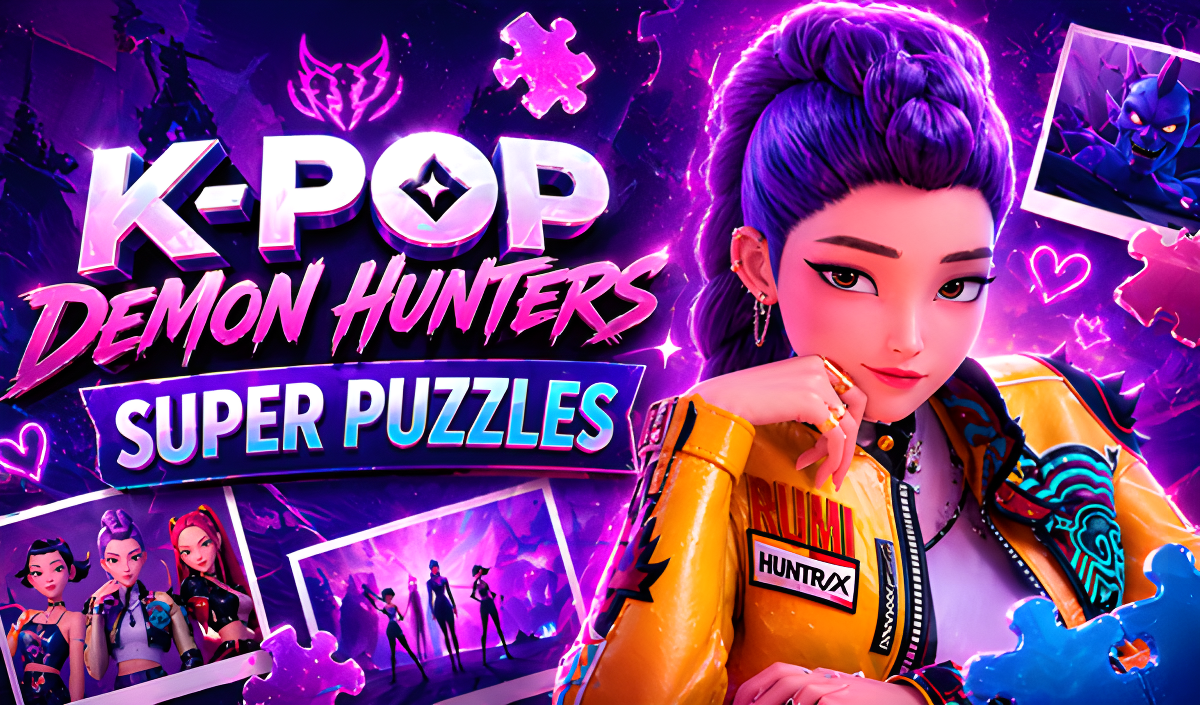 Copertina di K-pop Demon Hunters Super Puzzles
