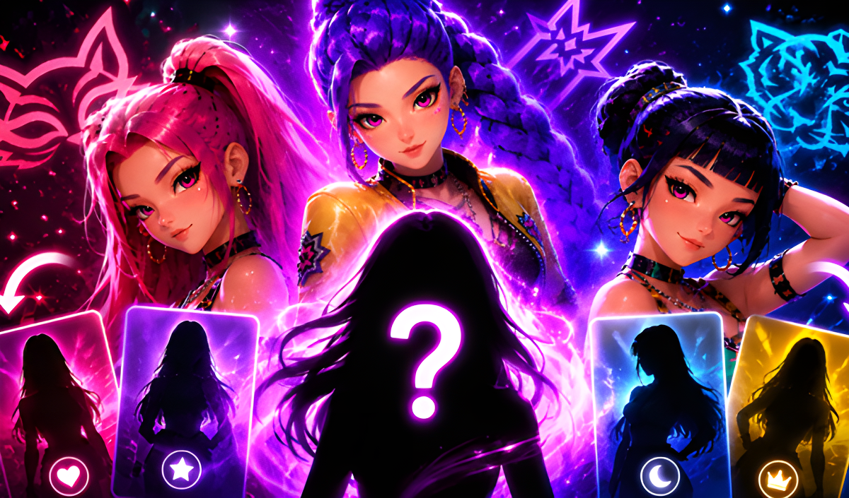 k-pop Demon Hunters: Who are You from the Huntrix? cover art