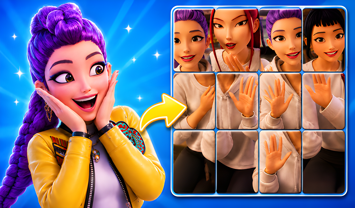 K-Pop Hunters Puzzles: Rumi Huntrix