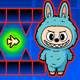 Labubu - Wave Geometry Dash