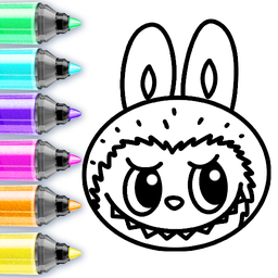 Labubu Coloring Pages: Secret Monsters