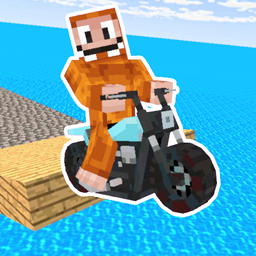 Labubu on a bike