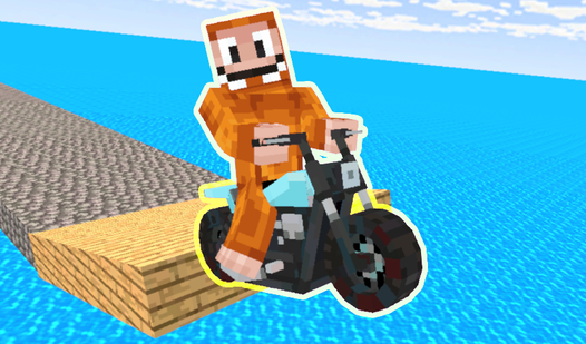 Labubu on a bike