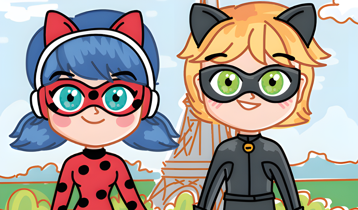 Copertina di Ladybug and Cat Noir Dress up