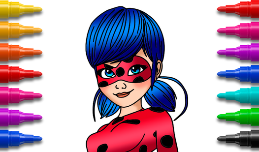 Ladybug Coloring for Kids