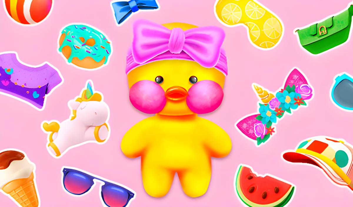 Lalafanfan Duck Stylist: Dress Up