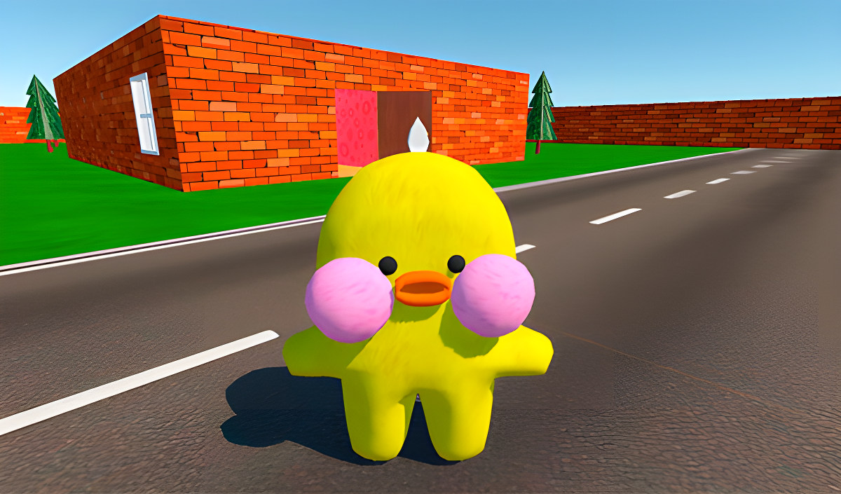 Lalafanfan Duck: Virtual Friend cover art