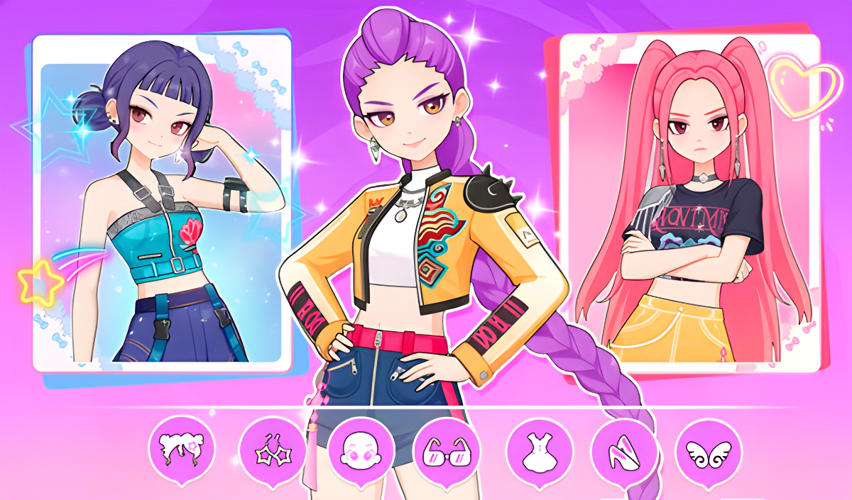 Left or Right: Anime Dress Up cover art