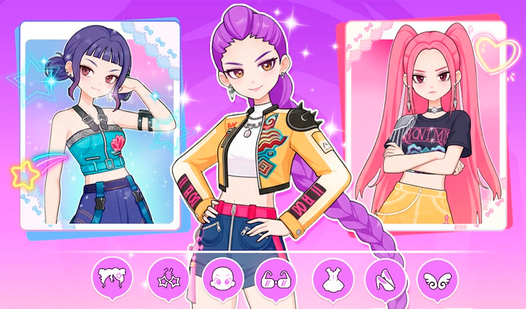 Left or Right: Anime Dress Up