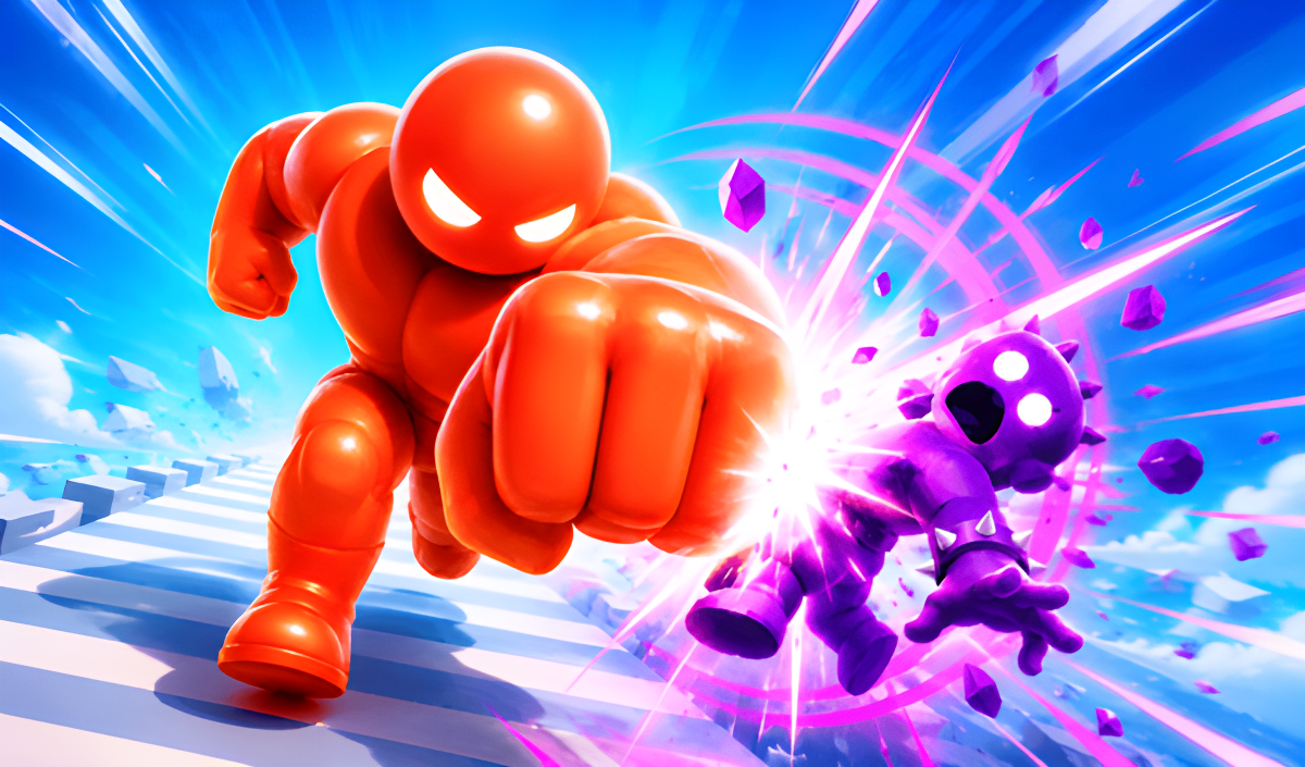 Arte da capa de Punch Hero Rush: Boss Fight Run