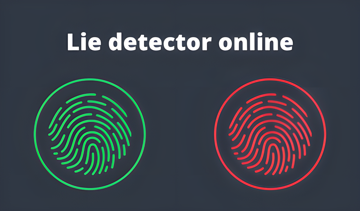 Lie detector online
