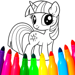 Little Pony: Coloring Book