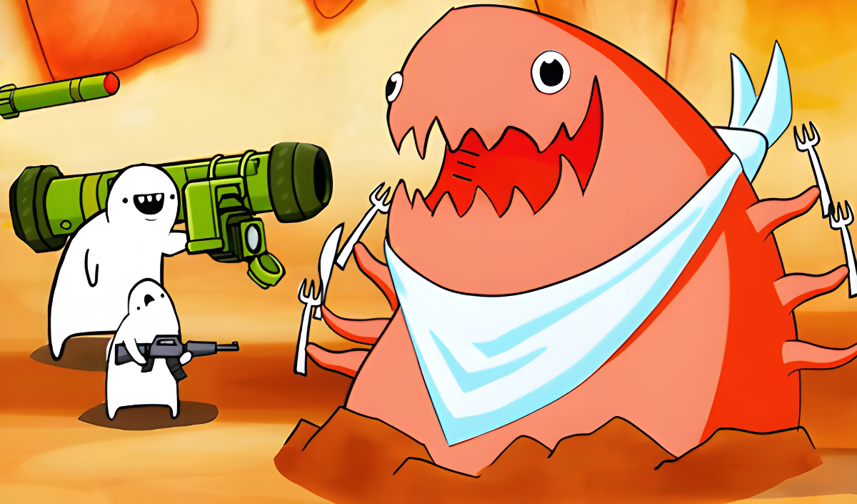 Copertina di LOL Rockets: Idle Meme RPG Clicker