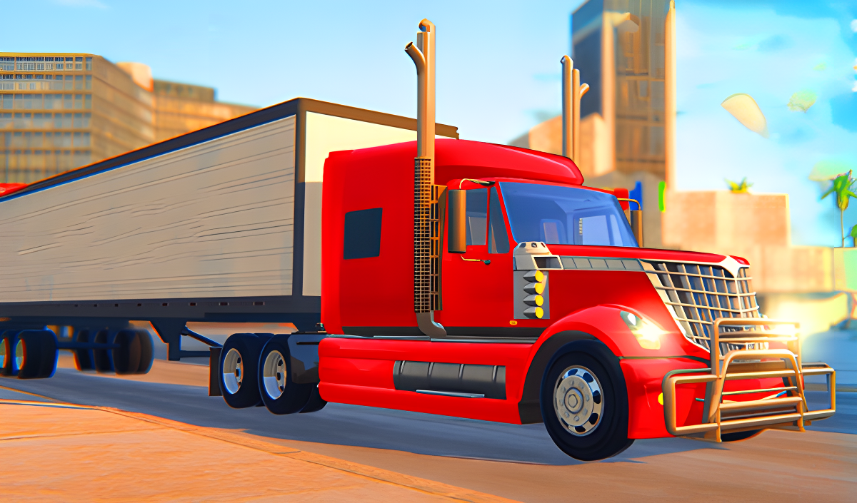Okładka Long-haul trucking simulator
