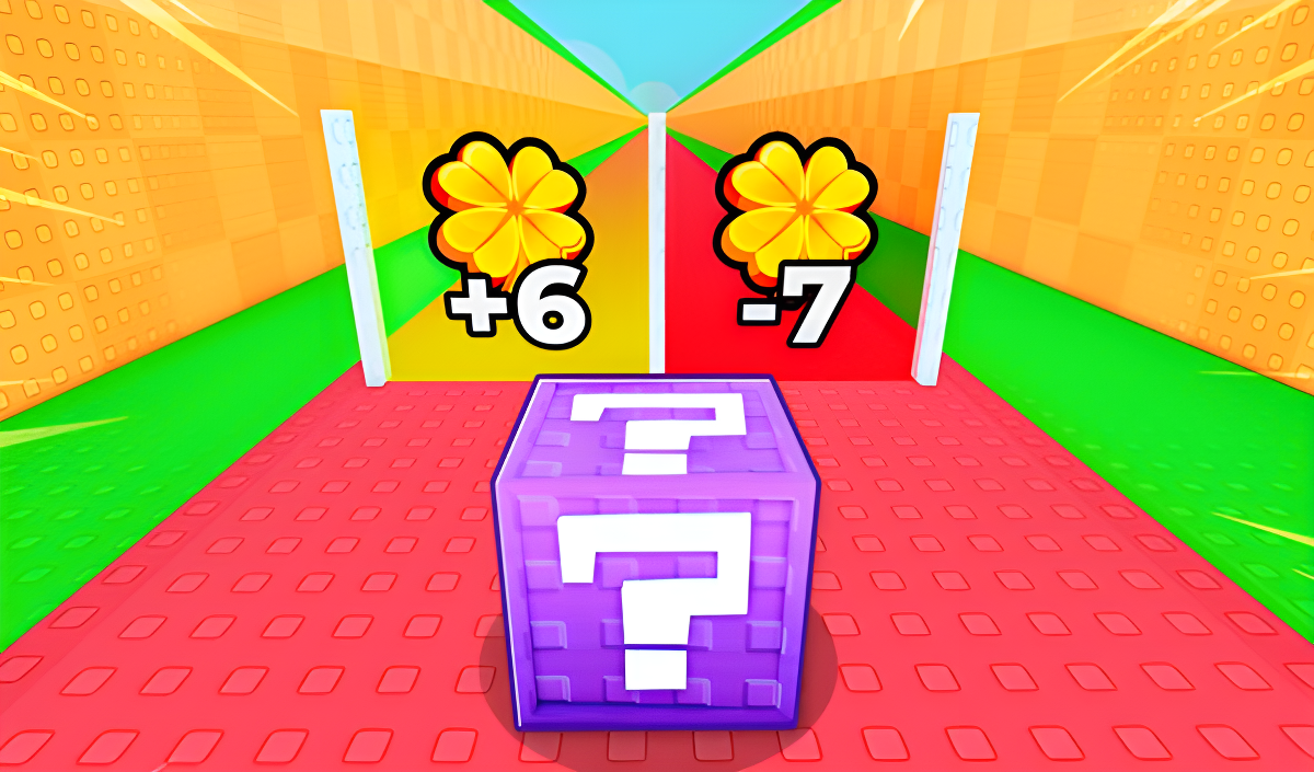 Lucky Block Run Online 3D: Obby Luck Tsunami +1