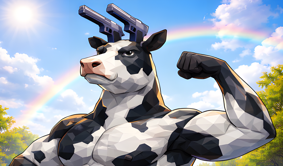Cow run, police! cover art