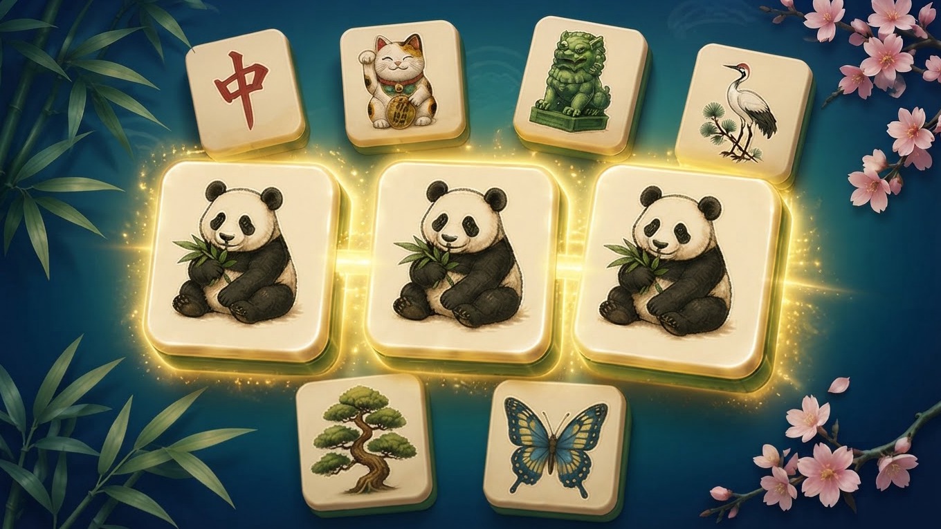 Arte da capa de Mahjong: Match Three