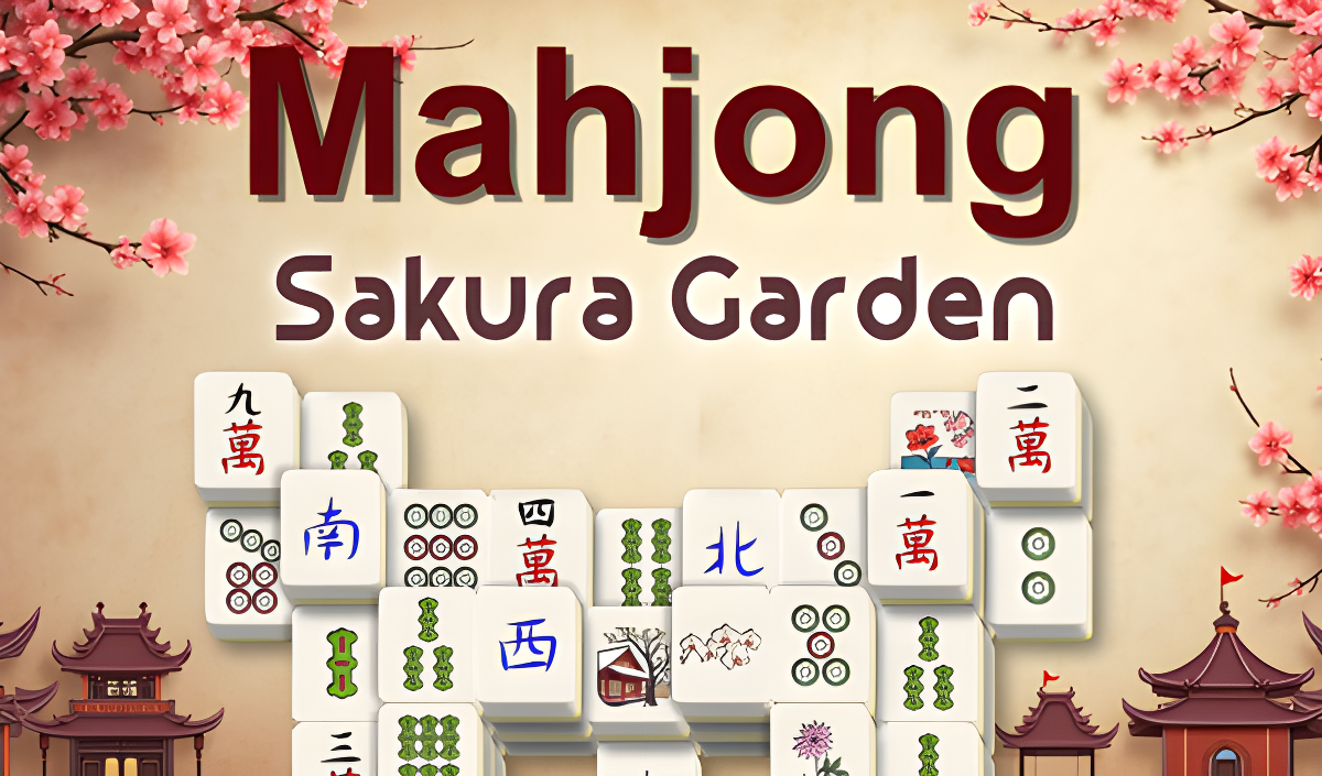 Okładka Mahjong Sakura Garden
