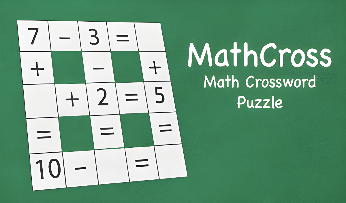 Okładka MathCross: Math Crossword Puzzle