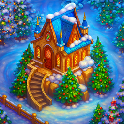 Merge Christmass. Home Design.