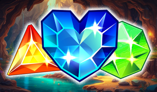 Merge Diamonds in Match 3!
