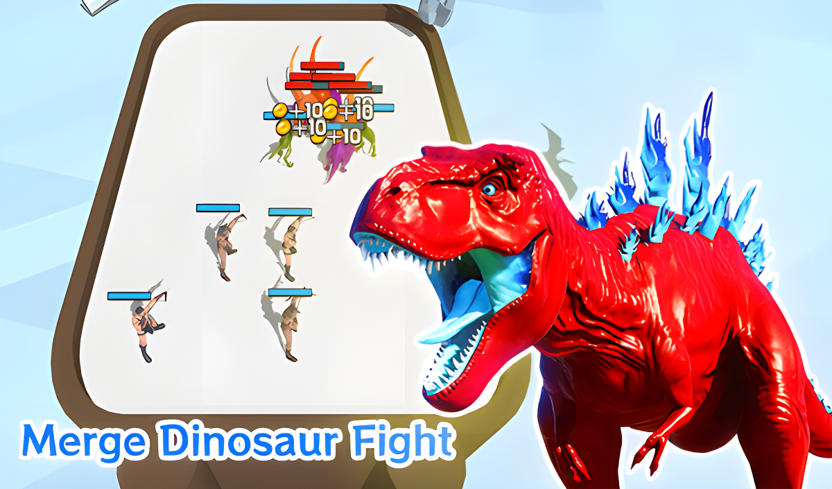 Imagen de portada de Merge Dinosaur Fight