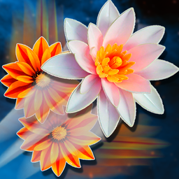 Merge flowers 2048