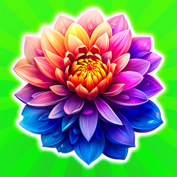 Merge Flowers: Bubbles!
