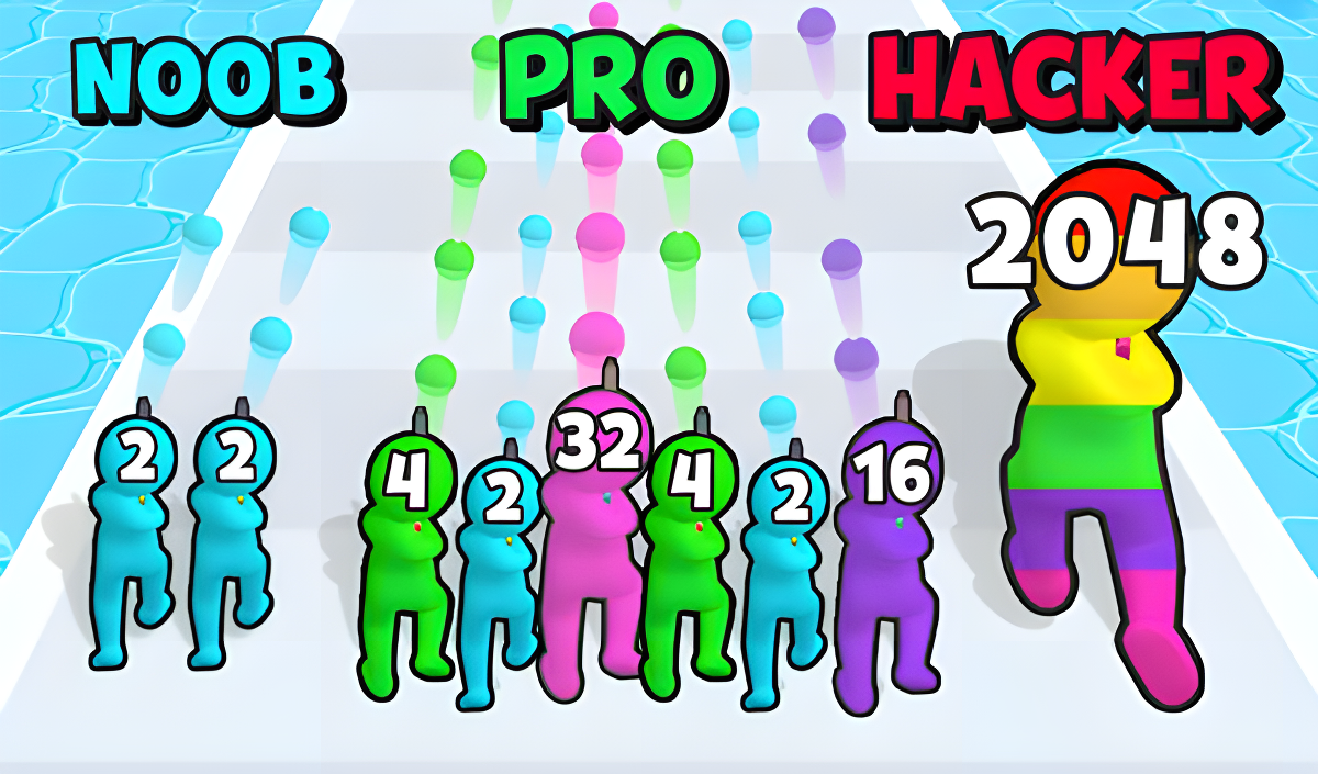 Merge Grabber: Race to 2048 kapak resmi
