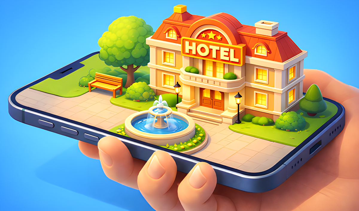 Imagen de portada de Hotel Rush: Merge Story