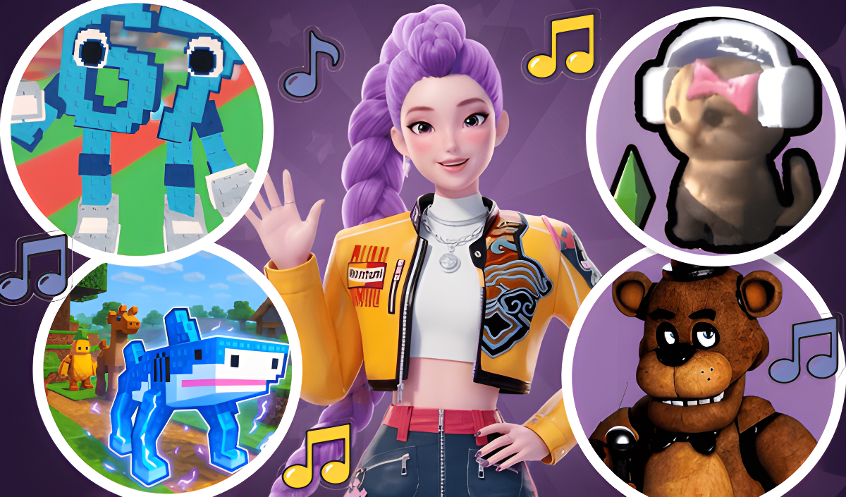 Copertina di Merge Meme Songs: Like Shopping, Brawl, FNAF
